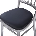 Stretchhoesje Zwart Napoleon stoel