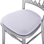 Stretchhoesje wit Napoleon stoel