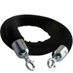 Afzetkoord zwart 150 cm