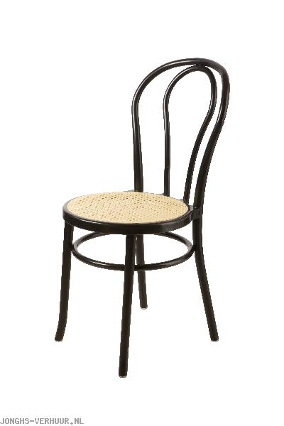 thonet stoel zwart bij Jongh's Verhuurservice - Verhuur regio Amsterdam - Zaanstad