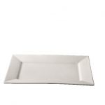 Bord rechthoek - ecru