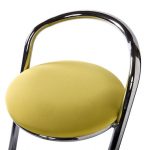 Stretch hoesje geel barkruk Z