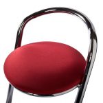 Stretch hoesje bord.rood barkruk Z