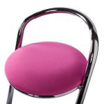 Stretch hoesje roze barkruk Z