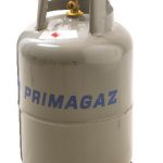 Gasfles half vol( alleen inhoud)