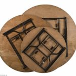 Klaptafel 120cm rond