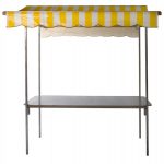 Marktkraam excl Op- en Afbouw Geel/wit