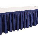 Omhang blauw 3,5 mtr