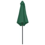 Decoratie Parasol 220cm Ø groen