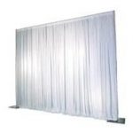 Pipe and drape wit 2.90 B x 3 H  Zelf opbouwen