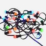 Feestverlichting 10m gekleurde led lampjes