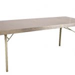 Rvs werktafel 200 cm x 80 cm Incl verhogingset 90 cm