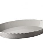 Schaal ovaal - porselein