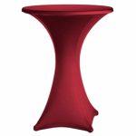 Hoes bord.rood stretch