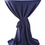 Rok blauw marine met strik