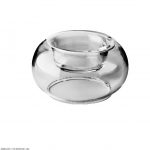 Waxinelichthouder glas