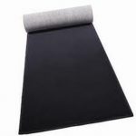 Zwarteloper per meter 1.33cm breed.