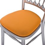 Stretchhoesje oranje Napoleon stoel