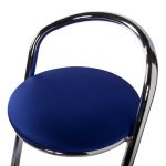 Stretch hoesje marine blauw barkruk Z