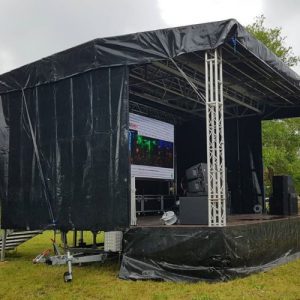 Mobiel podium huren?