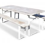 Partyset (Whitewash) Alleen voor binnengebruik